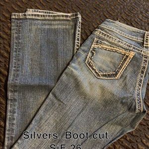 Women’s Silver Jeans.